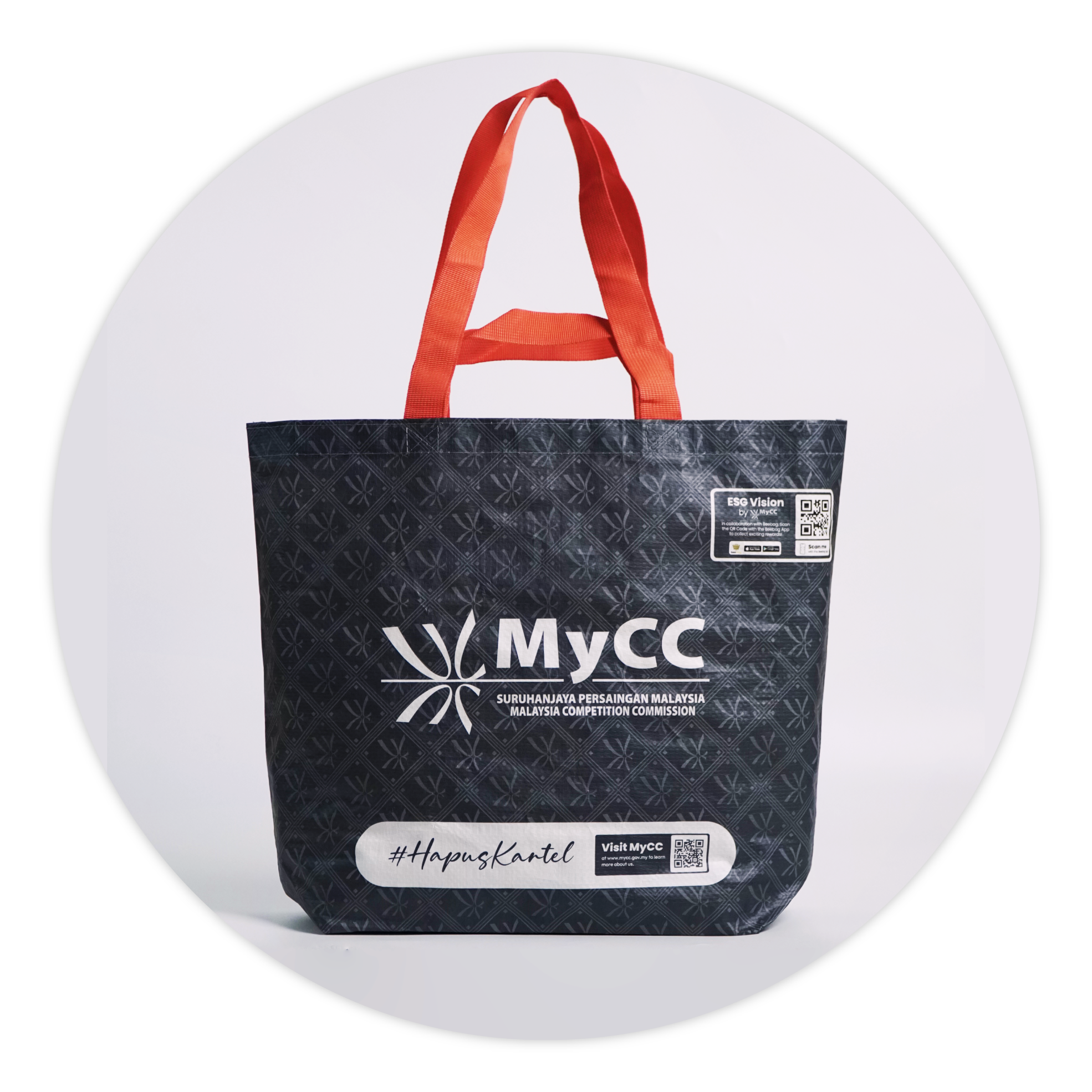 Suruhanjaya Persaingan Malaysia (MyCC) Smart Bag collaboration with Buzz for ESG Campaign (Environmen Social Governance Campaign)